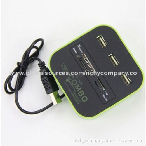 USB HUB, 2-in-1 Design